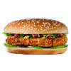 Chicken saté burger